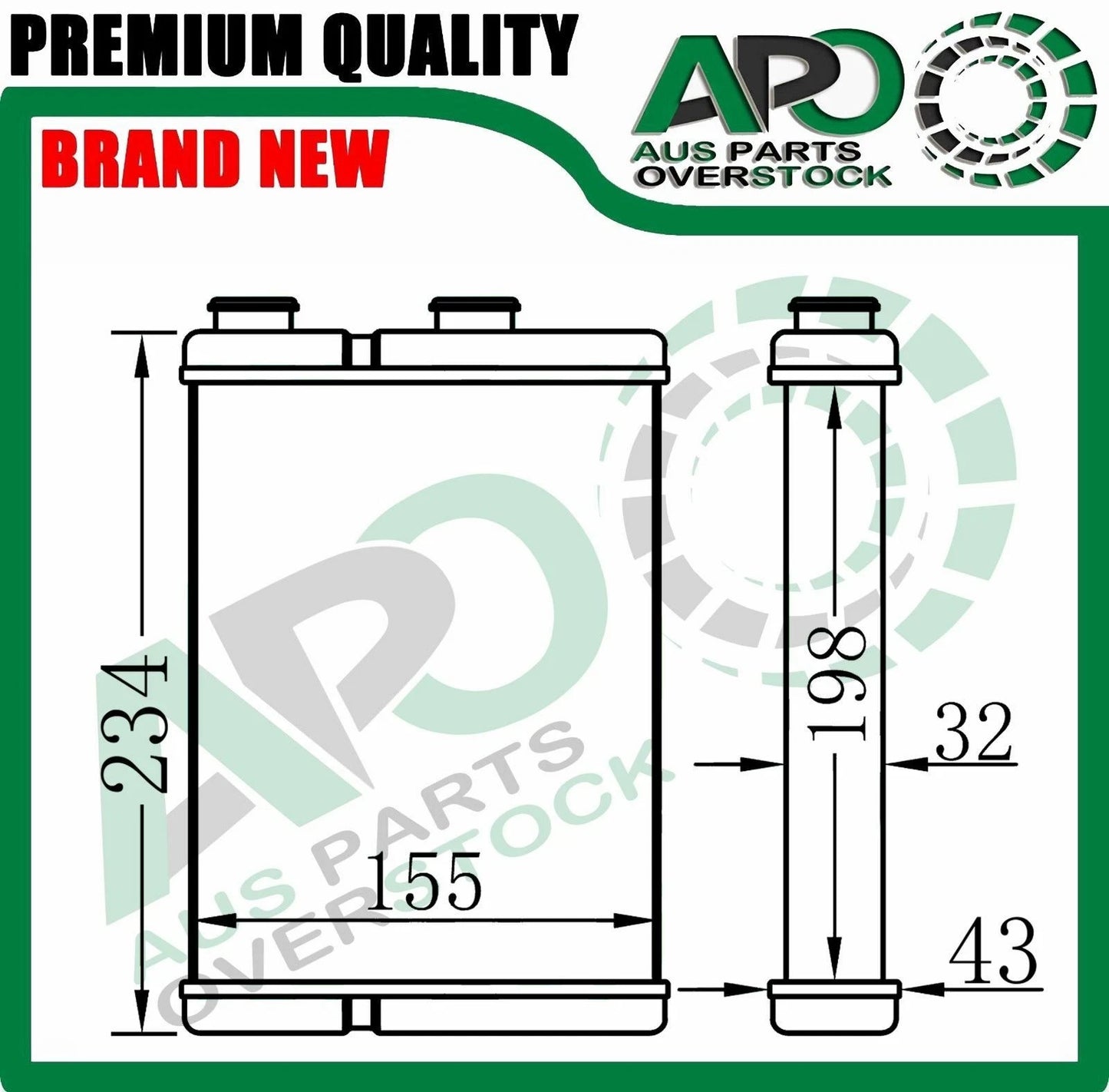 Heater Core For NISSAN MURANO Z51 3.5L V6 2009-2015