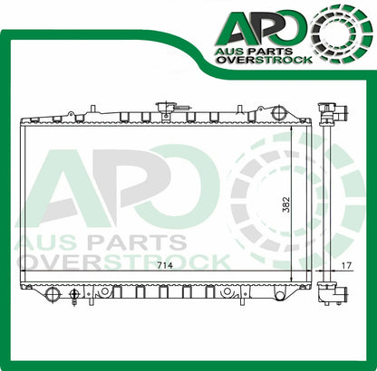 Radiator For Ford Corsair UA 4/5Dr 11/1989-1991 Auto / Manual