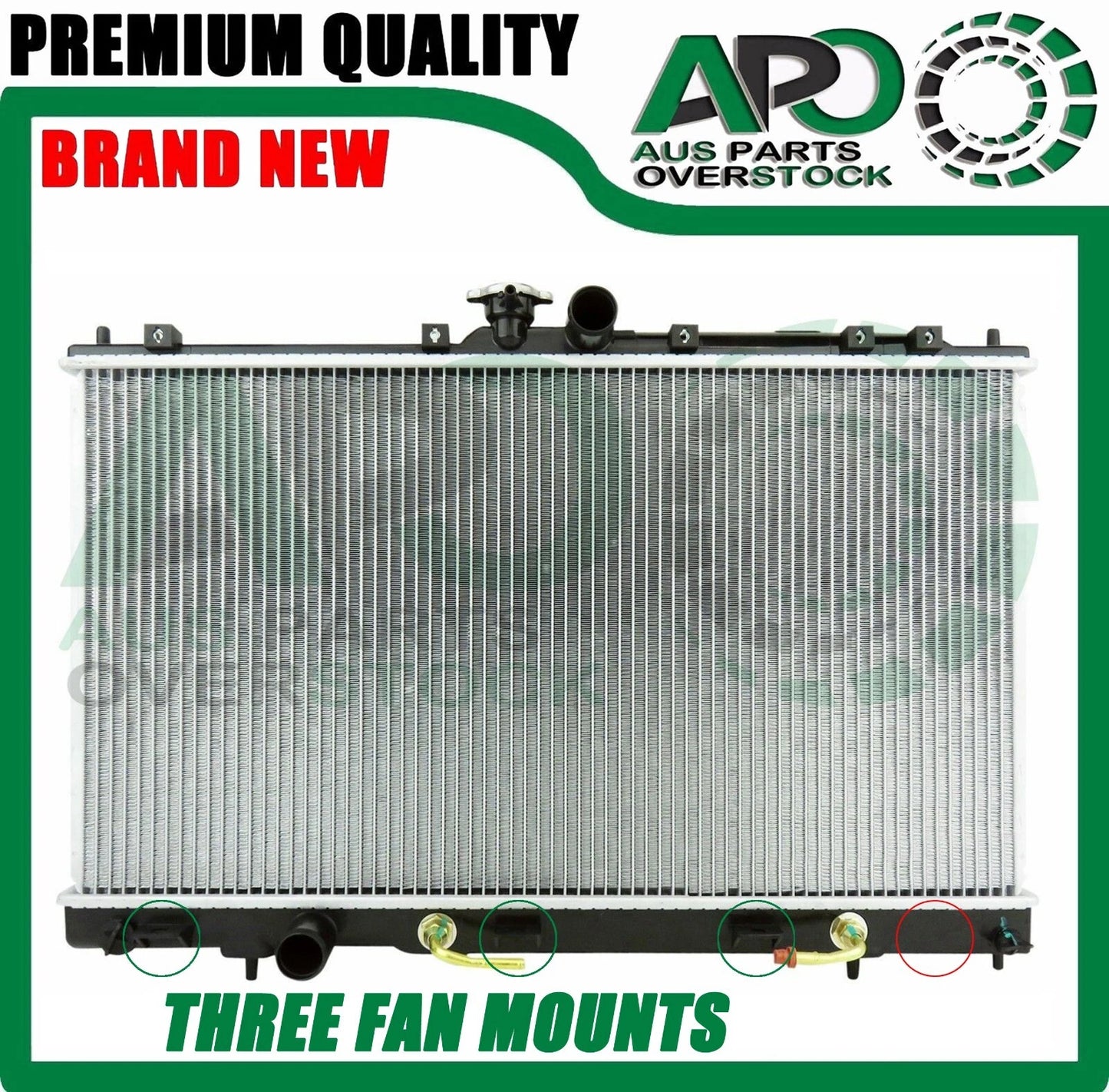 Radiator for Mitsubishi Lancer CG CH Auto Manual 7/2002-9/2007