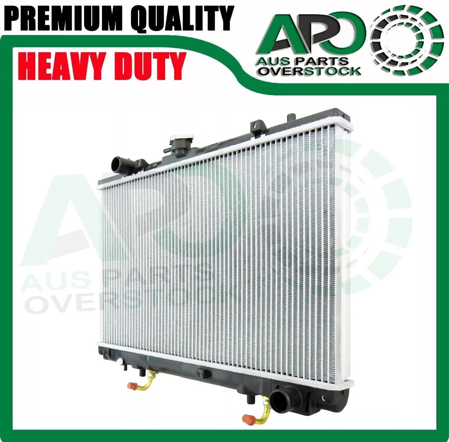 Heavy Duty Radiator For Mitsubishi TRITON MK 2.4L Petrol 2.8L Diesel 10/1996-6/2006