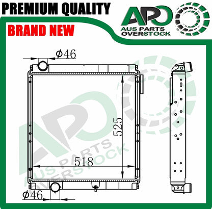 Radiator For Mitsubishi Canter FE83P FE84P FE85P 4D34-3AT 3.9L 2005-On