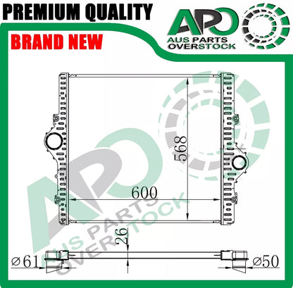 Intercooler For TOYOTA LANDCRUISER PRADO GDJ150R 2.8L Turbo Diesel 2016-On