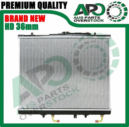 HD Radiator For Mitsubishi TRITON MK 2.8L Turbo Diesel 10/1996-6/2006 500mm Core Height