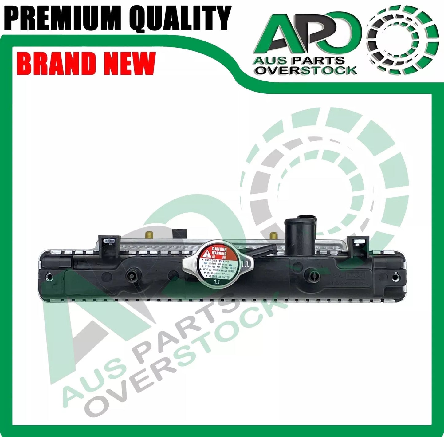 Radiator DAIHATSU SIRION 5DR M100/M101 4/98-8/04 AUTO&MANUAL