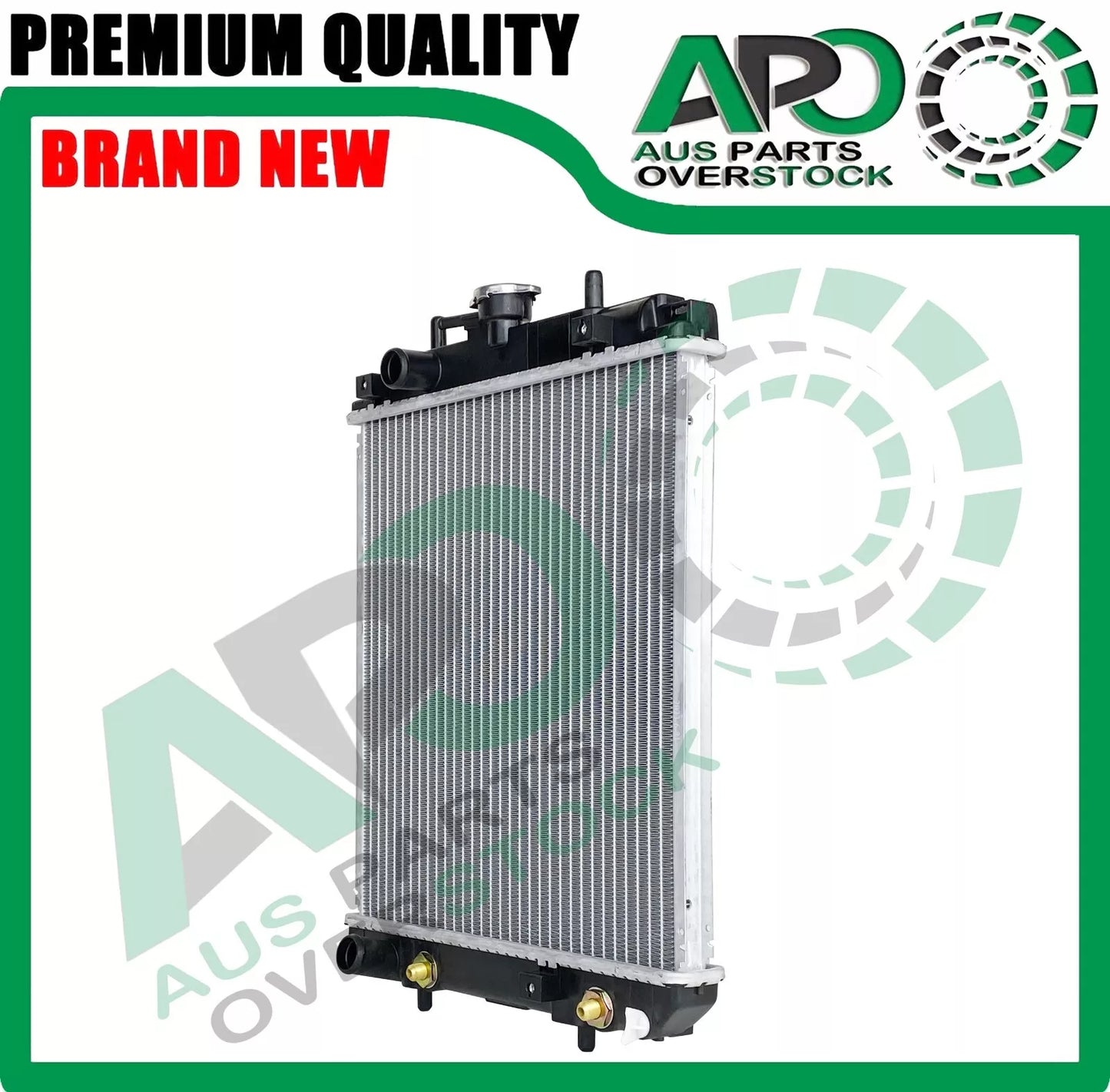 Radiator DAIHATSU SIRION 5DR M100/M101 4/98-8/04 AUTO&MANUAL