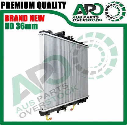HD Radiator For Mitsubishi TRITON MK 2.8L Turbo Diesel 10/1996-6/2006 500mm Core Height