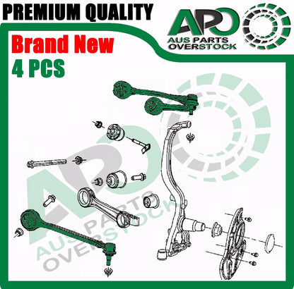 4PCS Front Upper Lower Left Right Control Arms Ball Joints For Chrysler 300C 2005-On