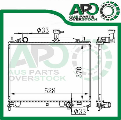Radiator For HYUNDAI Accent MC GLS 9/2005-On Manual