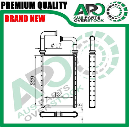 HEATER CORE HINO PRO 500 SERIES FC FD FE GD FG FL FM FT GH GT 2008-On