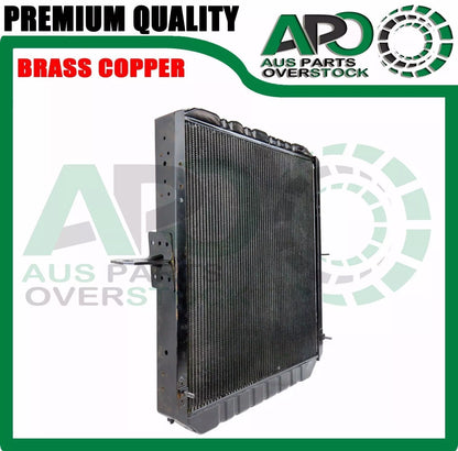 3 Row Brass Copper Radiator For Isuzu NPR NQR NRR Diesel 04-On 620mm Core Height
