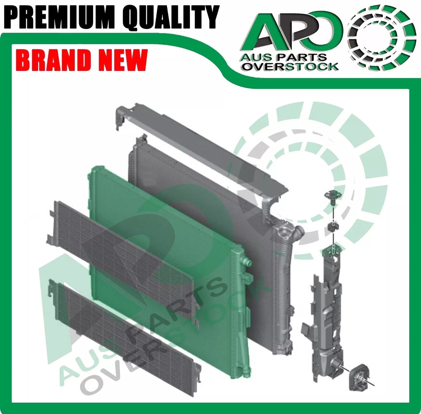 Sub Radiator Fit For BMW 2 SERIES G42 230i M240i Petrol 8/2021-On