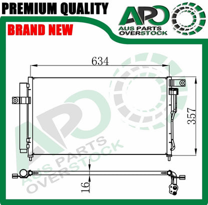 Air Condenser for HUNDAI ACCENT MC 1.4L 1.6L 5/2005-On
