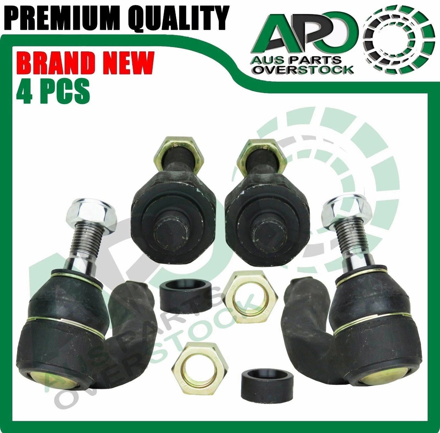 4 Brand New Tie Rod End Inner Outter Set For MERCEDES W163 ML430 ML500 ML55 AMG