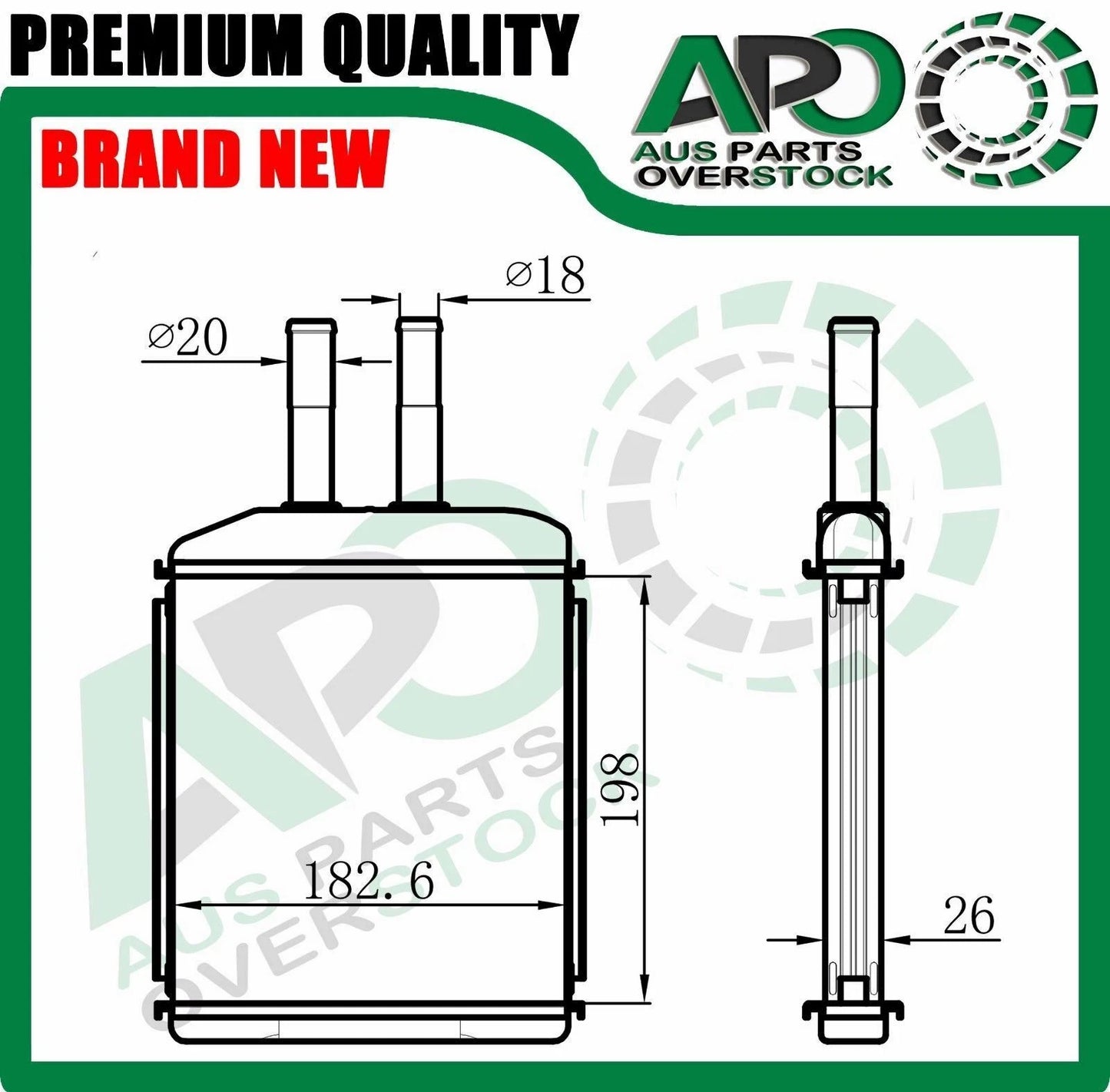 Heater Core For HOLDEN EPICA EP 3/2007-2011