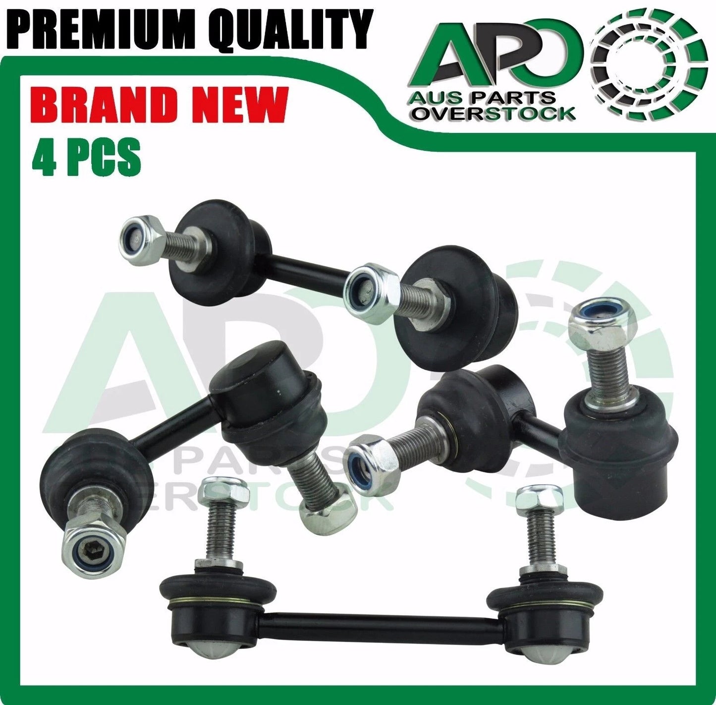 Front & Rear Stabiliser Sway Bar Link Kit For NISSAN X-TRAIL T30 2000-2007