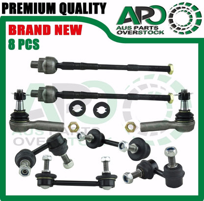 Inner & Outter Tie Rod End Sway Bar Link Kit For NISSAN X-TRAIL T30 2001-2007