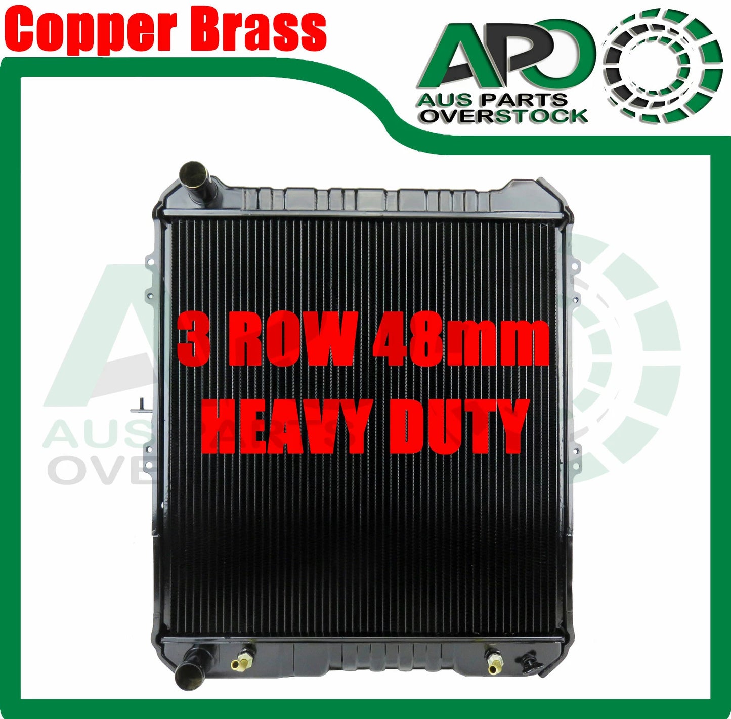 3Row Copper Radiator For TOYOTA Hilux Imported 4 Runner Surf Turbo Diesel