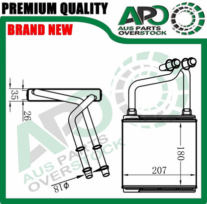 Heater Core For MERCEDES CLS-CLASS C219 7/2004-12/2011 RHD