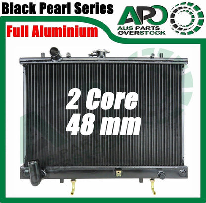2 Row Full Alloy Radiator For Mitsubishi TRITON MK 3.0L 6Cyl V6 10/1996-6/2006