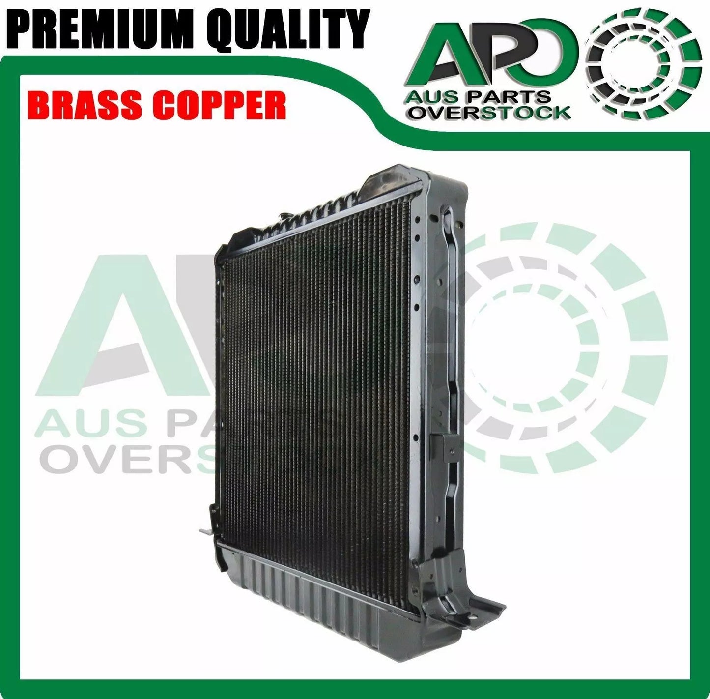 3 Row Copper Brass HD Radiator For ISUZU NKR NPR66 Diesel Manual 1995-On