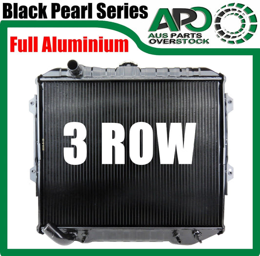 3 Row Full Aluminium Radiator Mitsubishi Pajero NH NJ NL NK 3.5L V6 Petrol 1983-2000