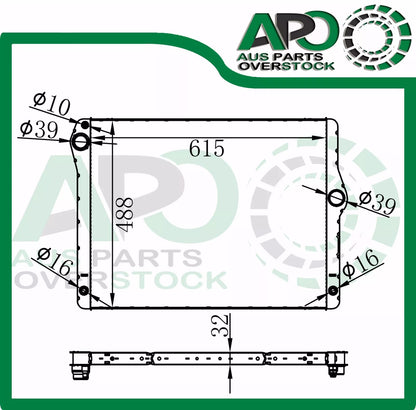 Radiator for BMW 5 series F10 F11 F18 523i 528i 530i 2/2010-2017
