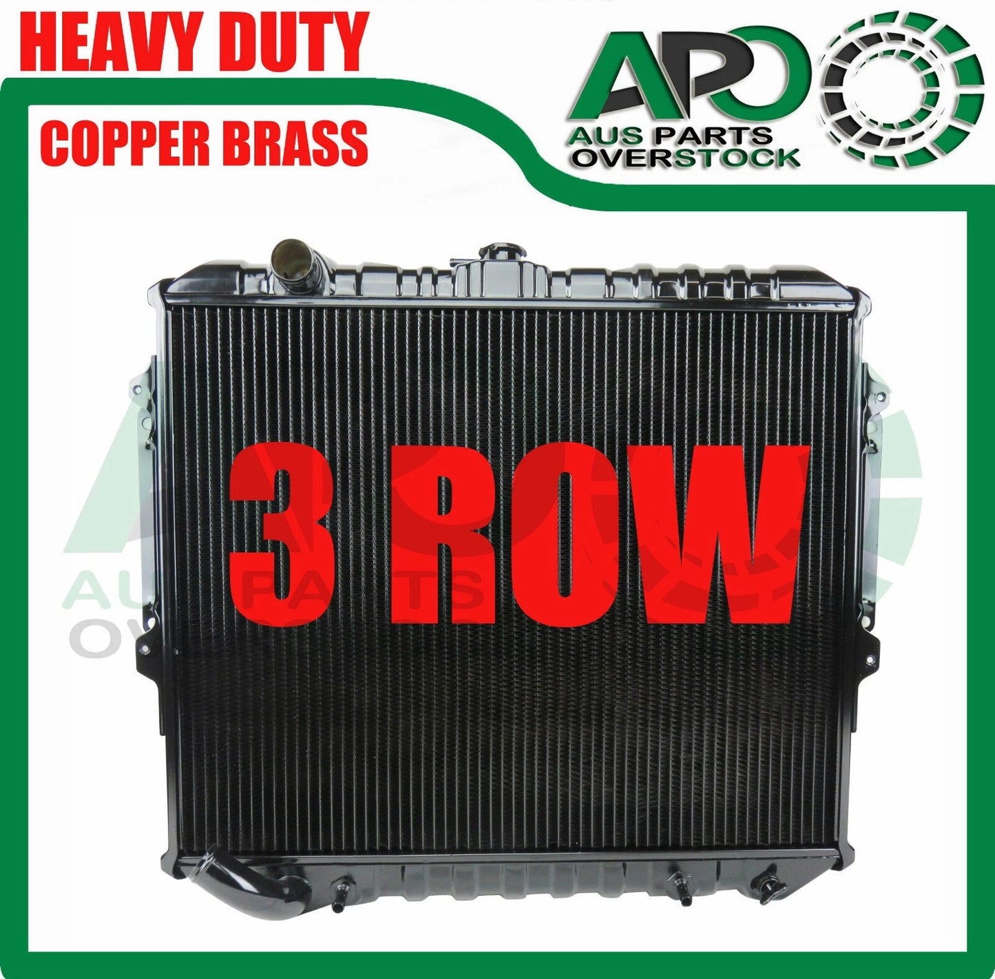 Copper Brass 3 R Radiator for Mitsubishi Pajero NH NJ NL NK 3.5L V6 Petrol 1983-2000