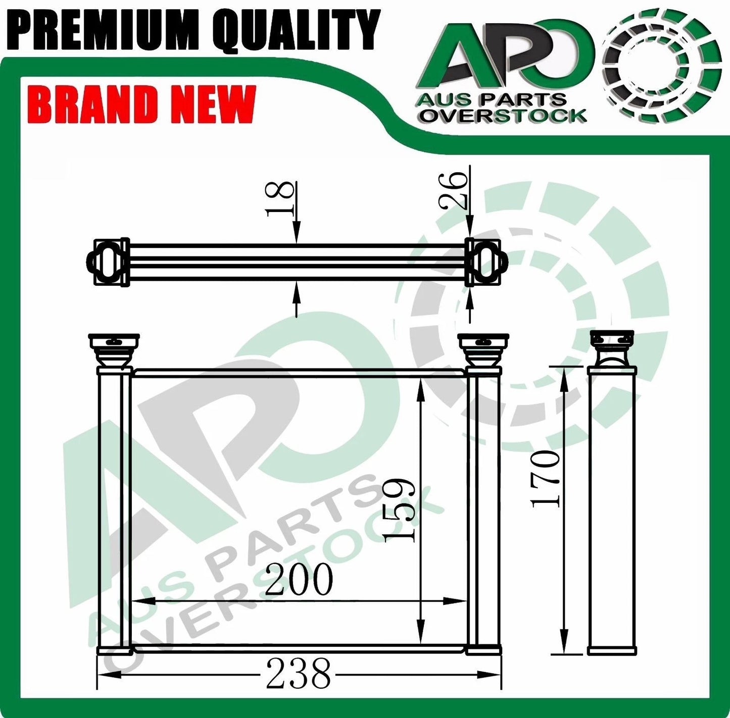 Heater Core For HONDA ACCORD CG CK 1998-2003