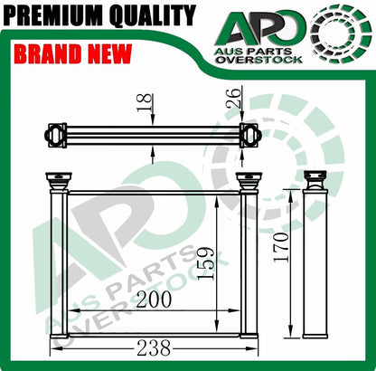 Heater Core For HONDA ACCORD CG CK 1998-2003