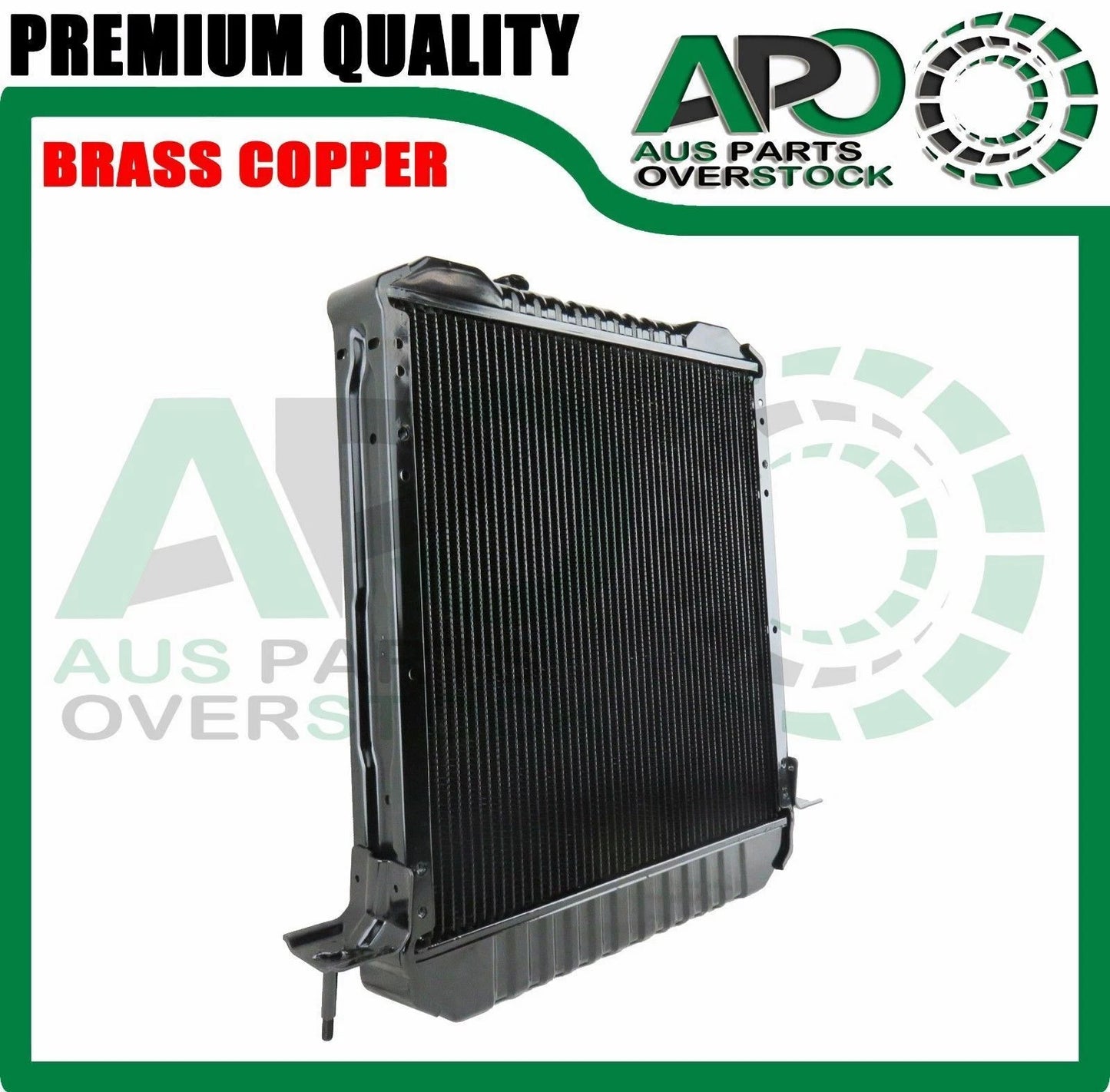3 Row Copper Brass HD Radiator For ISUZU NKR NPR66 Diesel Manual 1995-On