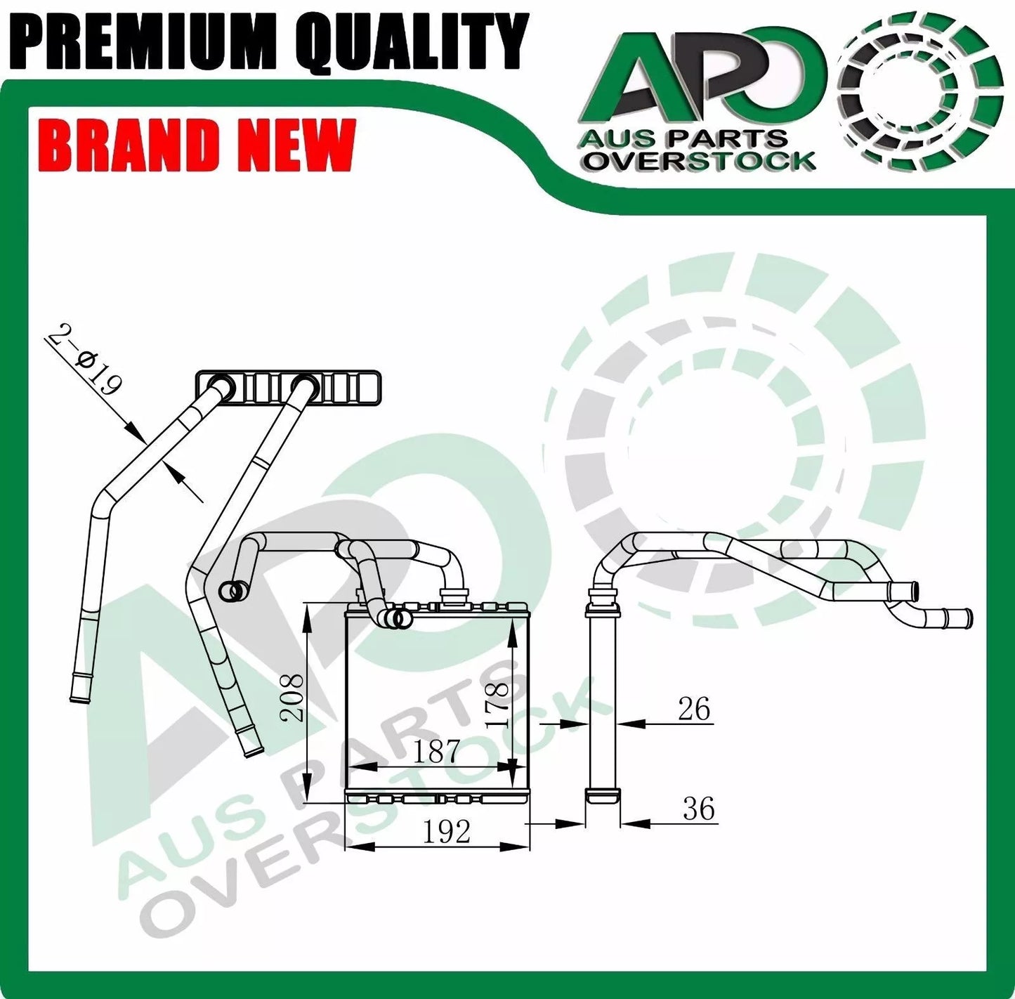Heater Core For NISSAN DUALIS QUASHI J10 J10E 2000-2013