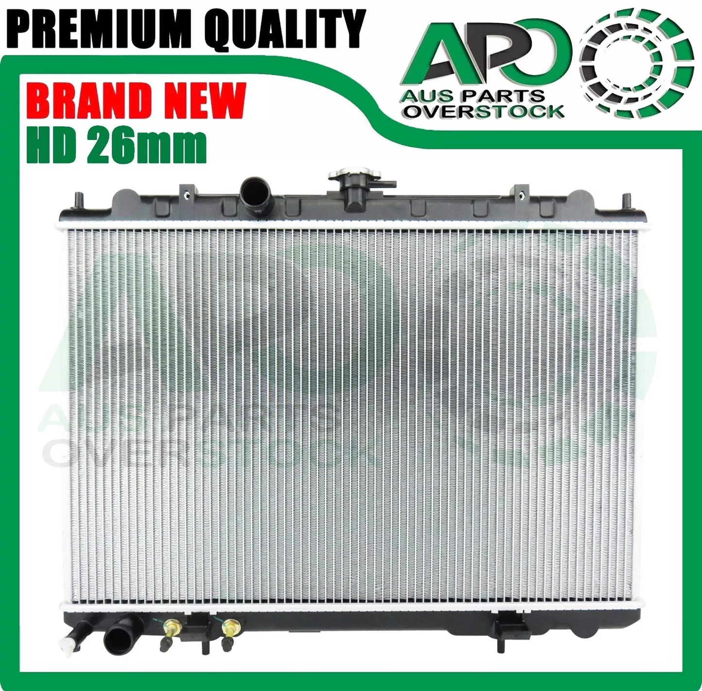 Radiator For NISSAN X-TRAIL XTRAIL T30 2.5L Petrol Auto Manual 2001-2007 + Cap