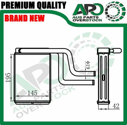 Heater Core For FORD COUGAR MC 8/1998-12/2002