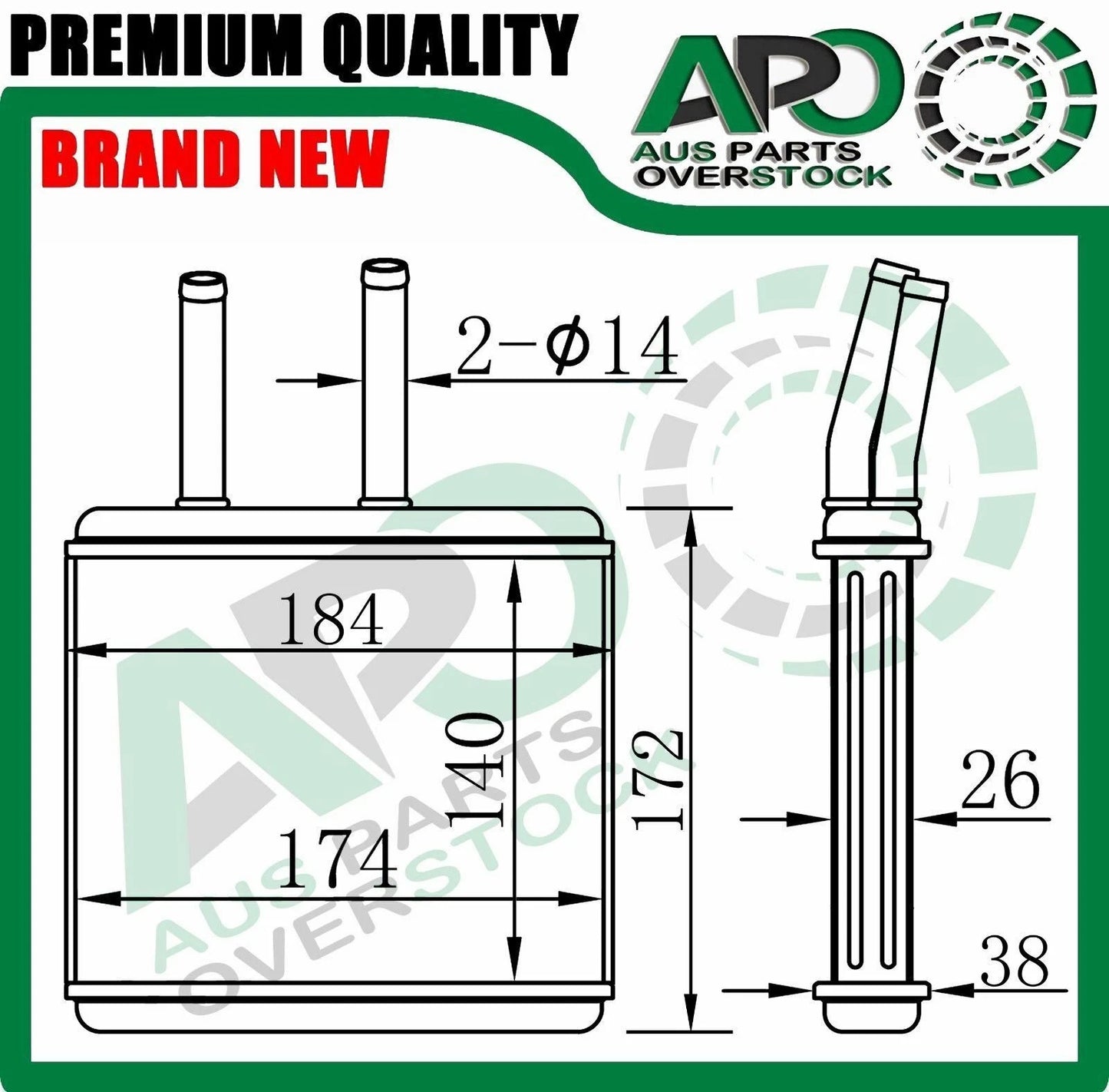 Heater Core For SUZUKI BALENO SY416-2 SY416-3 1995-2001