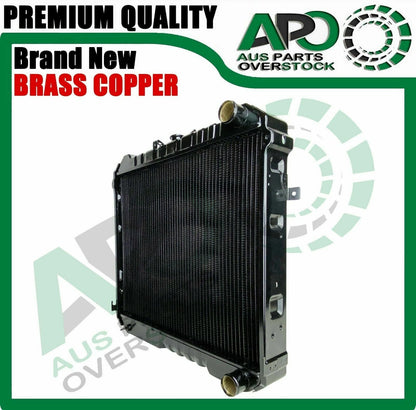 Copper Brass Radiator For DAIHATSU DELTA V57 V58 Lower hose on driver side