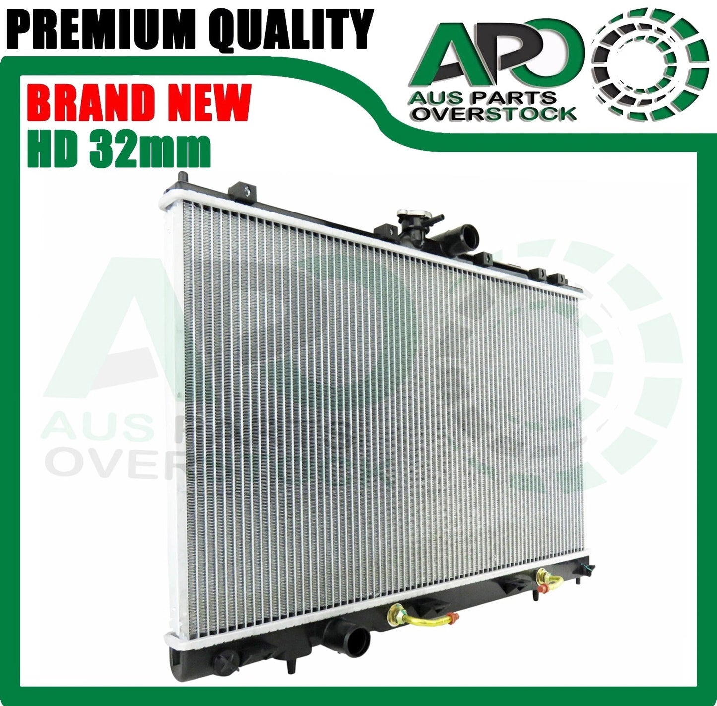 Heavy Duty Radiator for Mitsubishi OUTLANDER ZE ZF 2002-2006 Auto Manual