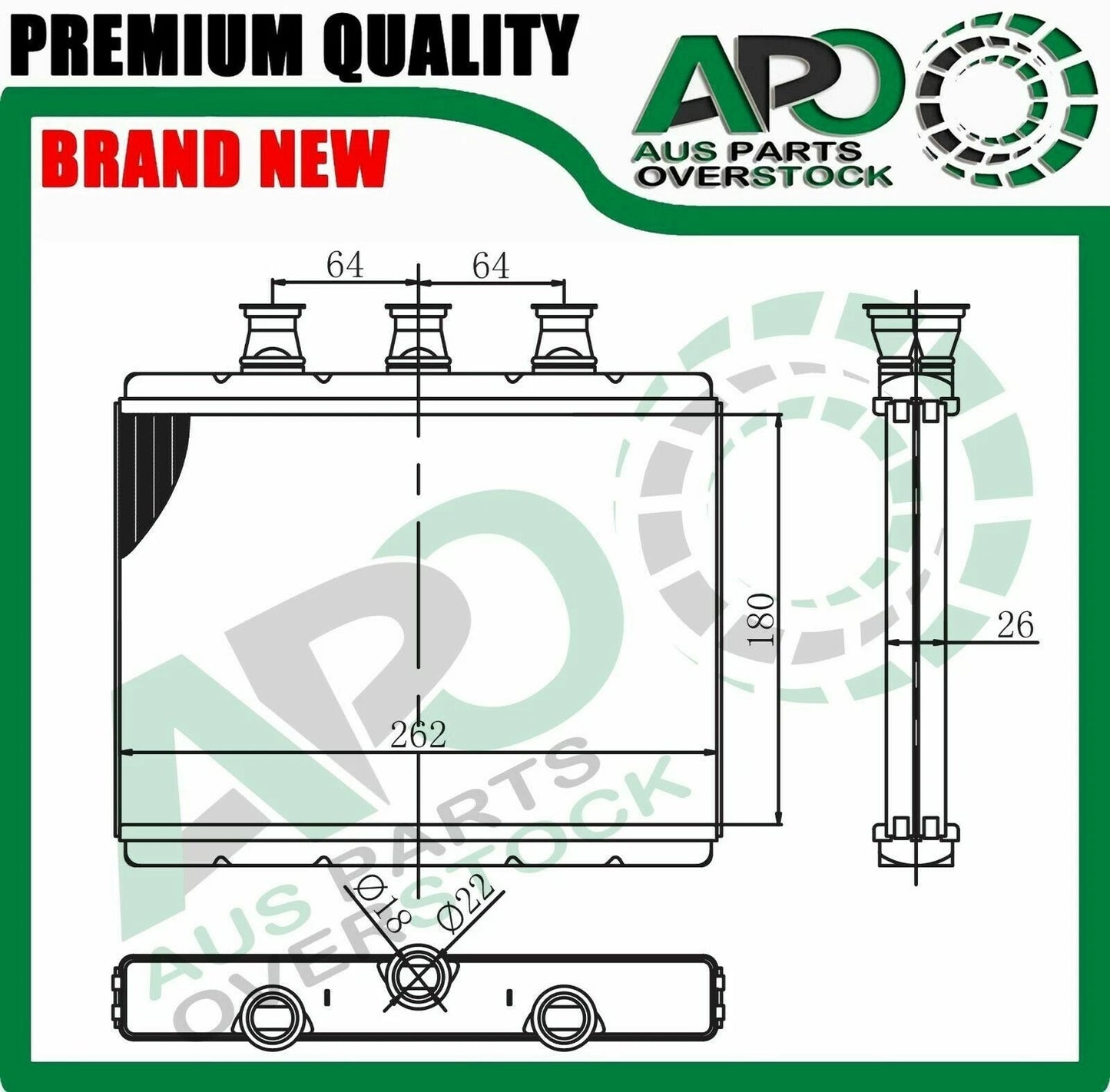 Heater Core For BMW 7 E65 E66 E67 E68 730 735 740 745 750 760 11/2001-On