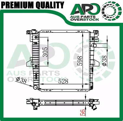 Radiator For FORD Explorer 5.0L V8 UN /UP/ UQ/ US 8/1996 - 4/2001 56mm Thick