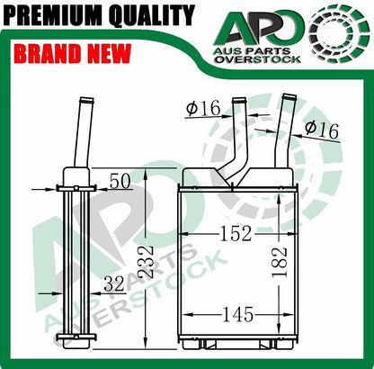 Heater Core For FORD Mustang 1967-1973