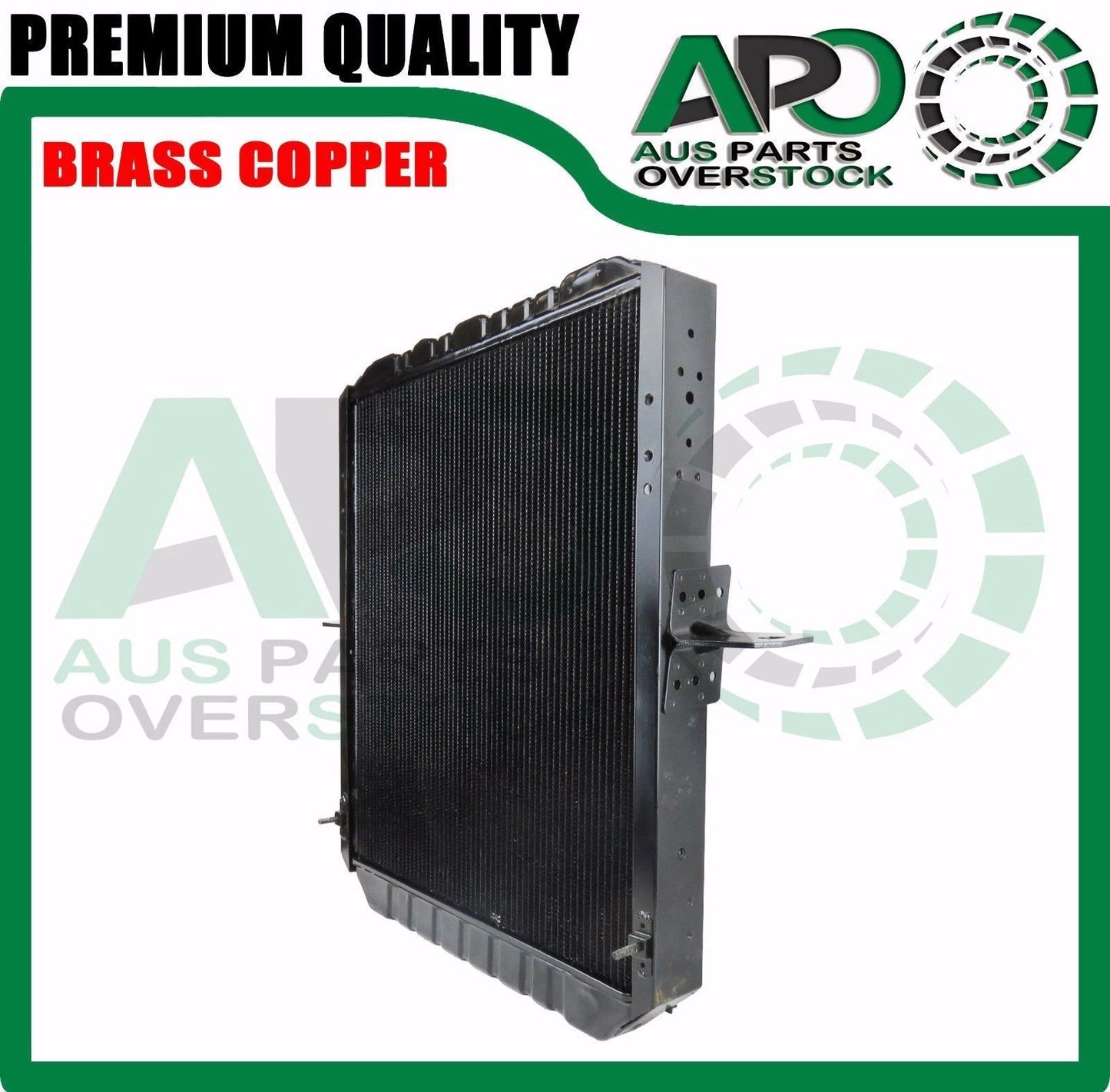 3 Row Brass Copper Radiator For Isuzu NPR NQR NRR Diesel 04-On 620mm Core Height