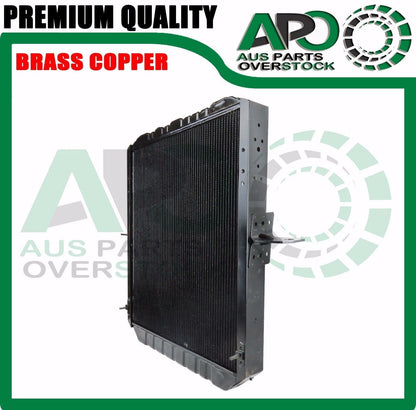 3 Row Brass Copper Radiator For Isuzu NPR NQR NRR Diesel 04-On 620mm Core Height