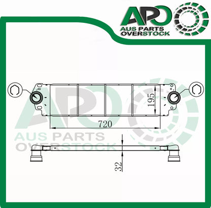 INTERCOOLER FOR VOLKSWAGEN TRANSPORTER T6 SF SG 2.0TDi Diesel 4/2015-On