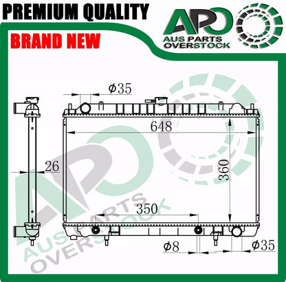 Radiator For NISSAN 200SX 240X S14 / S15 SILVIA 1994-3/2003 Auto Manual