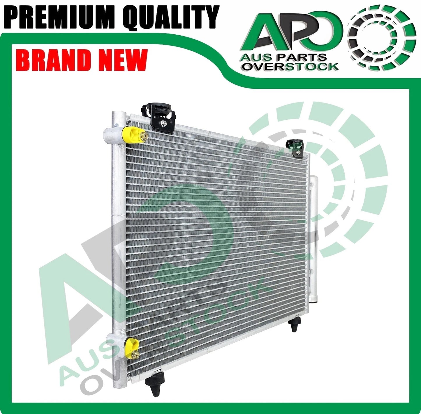 Air Condenser for TOYOTA Corolla ZZE122R 2001-2007 Pads same Side Hatch