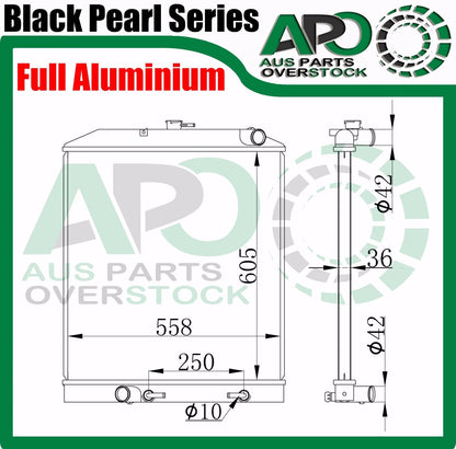 Full Alloy Radiator Hino Dutro XZU404 XZU414 XZU424 4.6L Auto Manual 2003-2007