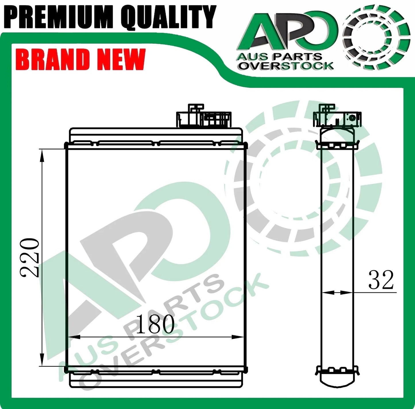 Heater Core For AUDI Q5 SQ5 8R 2008-2017