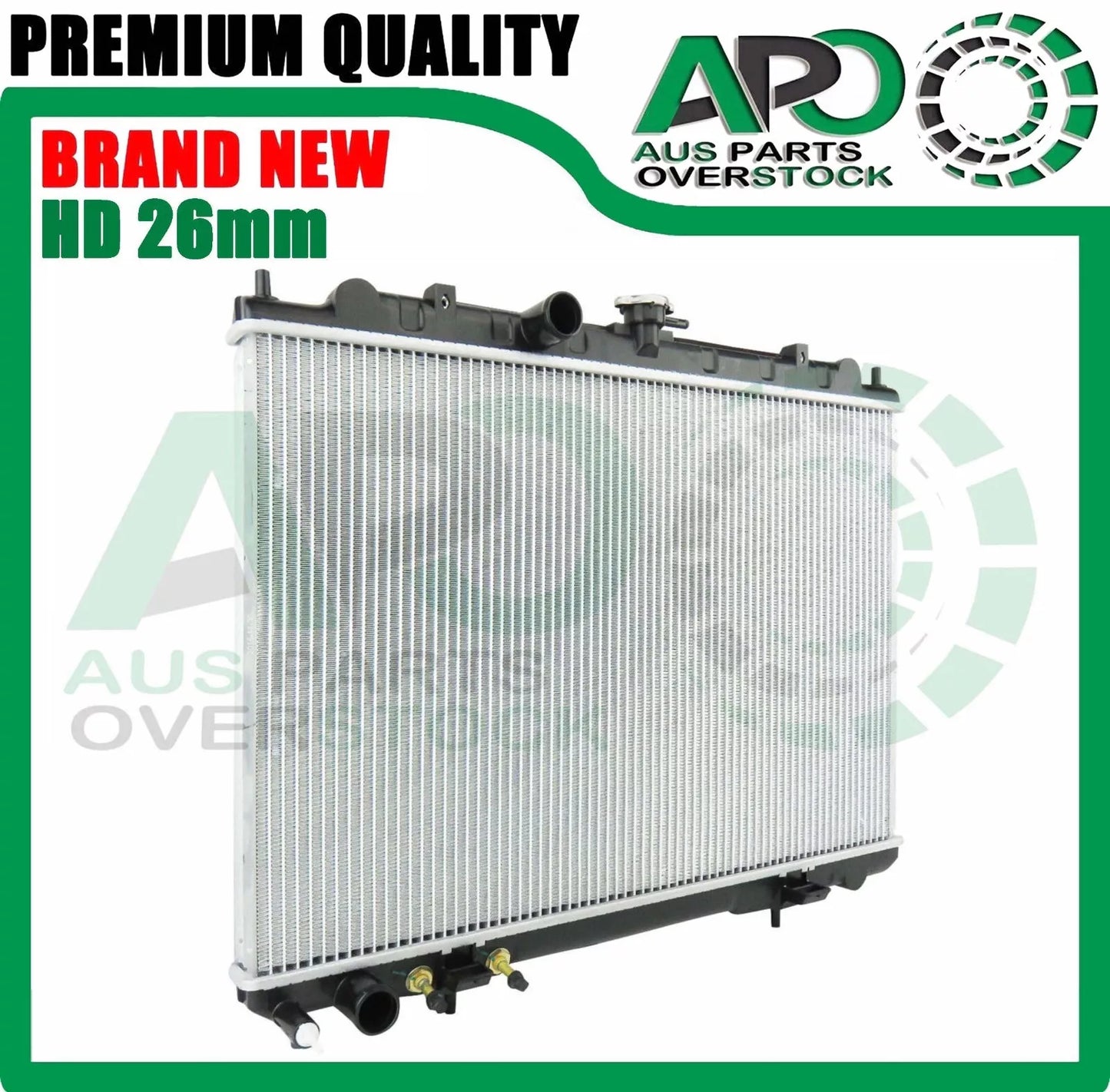 Radiator For NISSAN X-TRAIL XTRAIL T30 2.5L Petrol Auto Manual 2001-2007 + Cap
