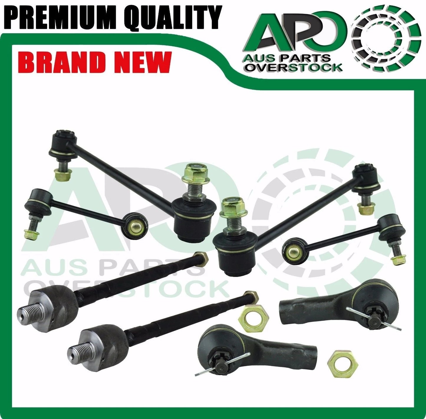 Tie Rod End Stabilizer Sway Bar Link 8PCS For HYUNDAI SANTA FE SM 2000-2006