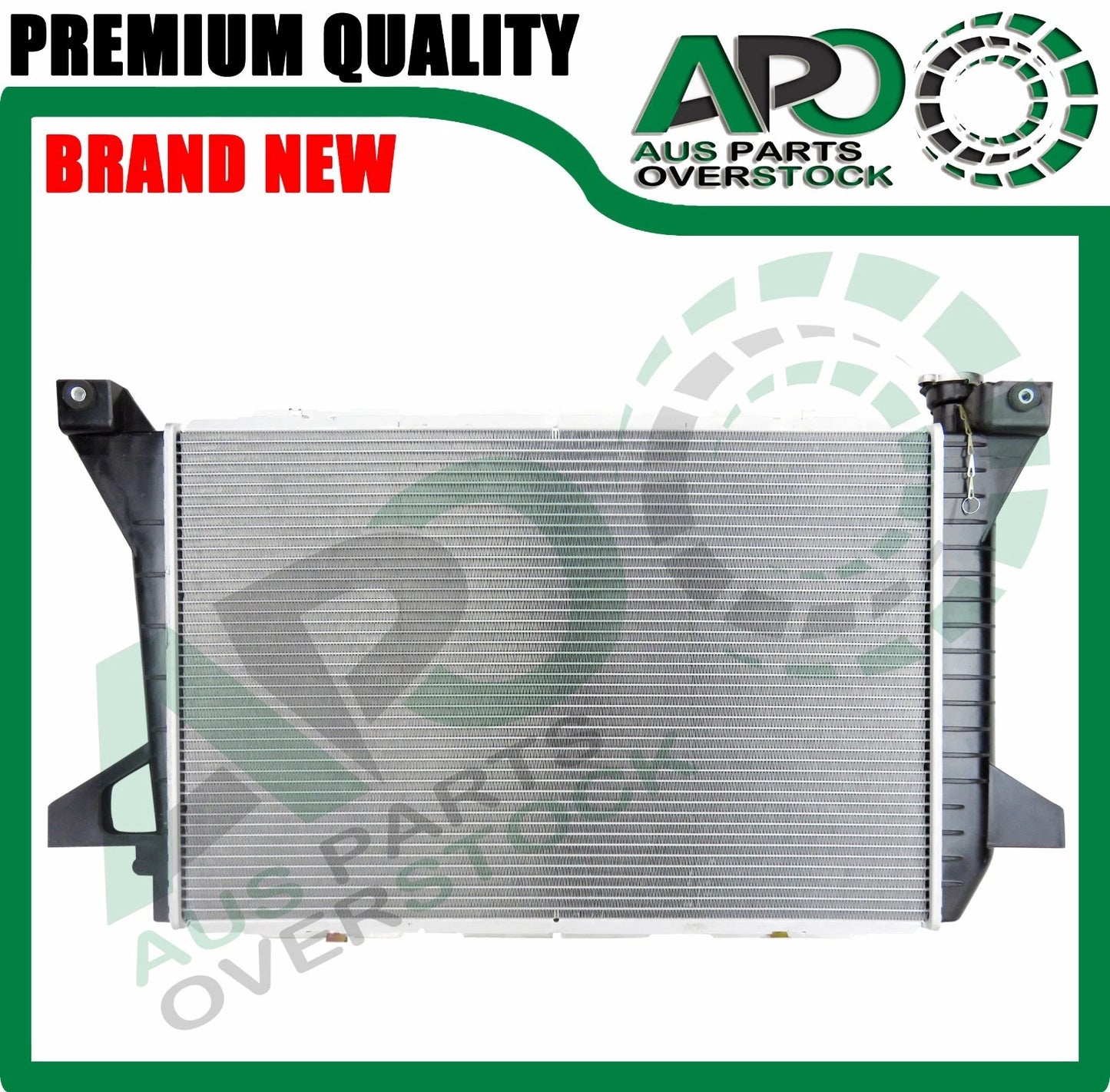 Radiator for FORD Bronco F100 F150 F250 F350V8 83-97 2 Dual row 5.0L 5.8L V8