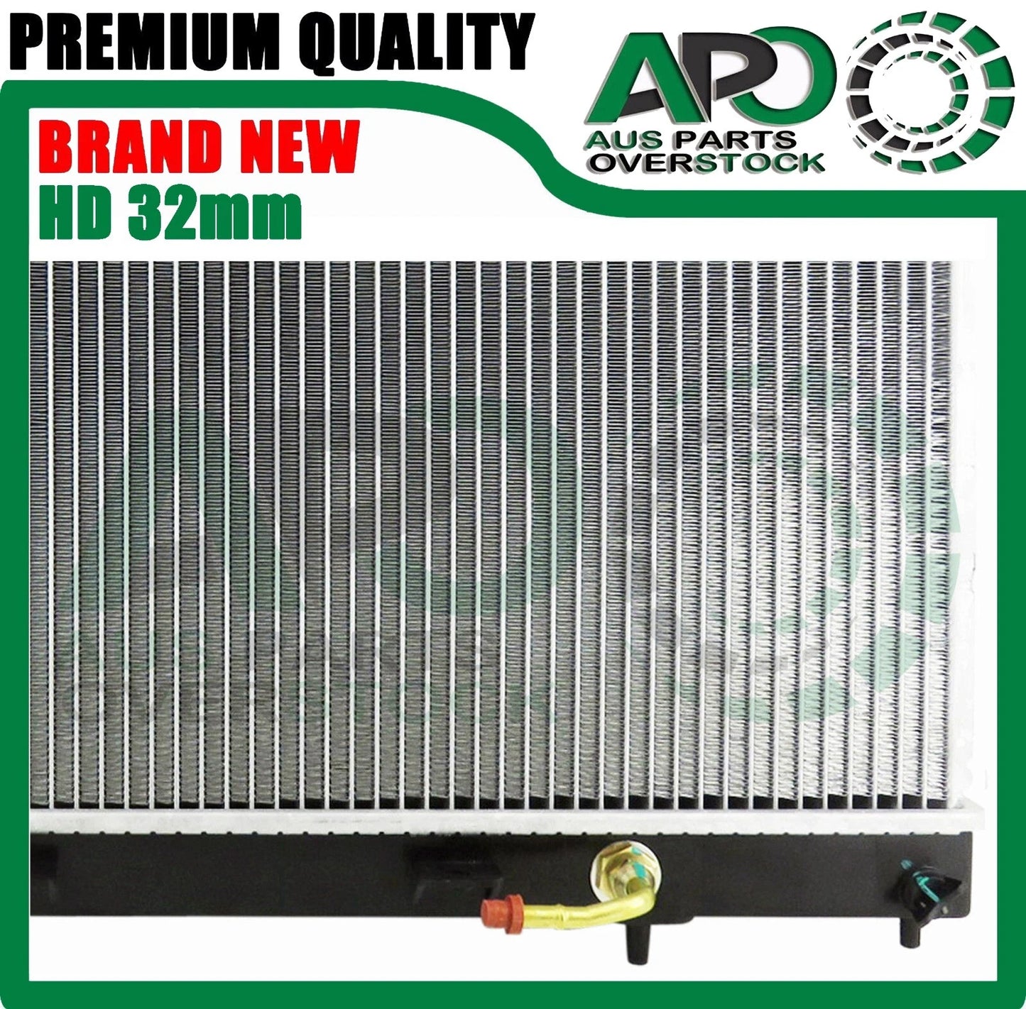 Heavy Duty Radiator for Mitsubishi OUTLANDER ZE ZF 2002-2006 Auto Manual
